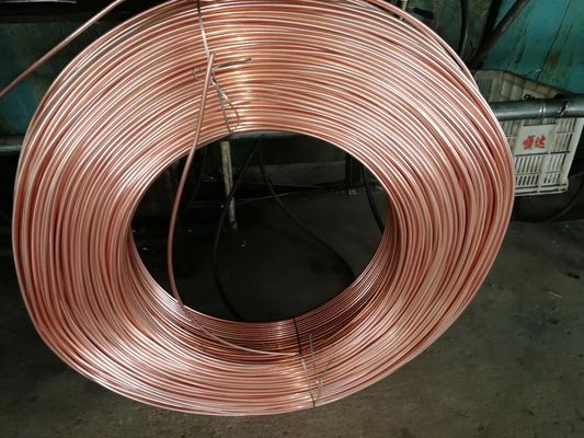 4.76*0.6mmの二重壁の鋼鉄管ASTM A254-97 BHG1 4mmの銅管