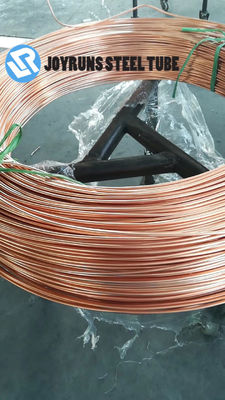 4.76*0.5MM鋼鉄Bundyの管ASTM A254 DC 04の銅の上塗を施してあるカーボンによって溶接される鋼管